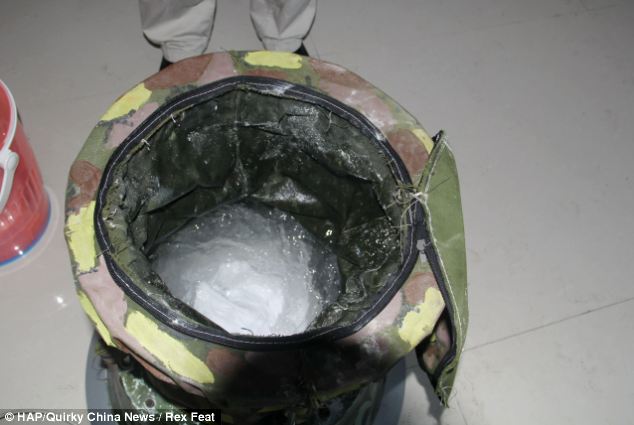 Chinese Student Invents Folding Compact Washing Machine