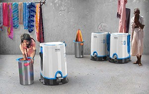 Wood Burning Portable Washing Machine?