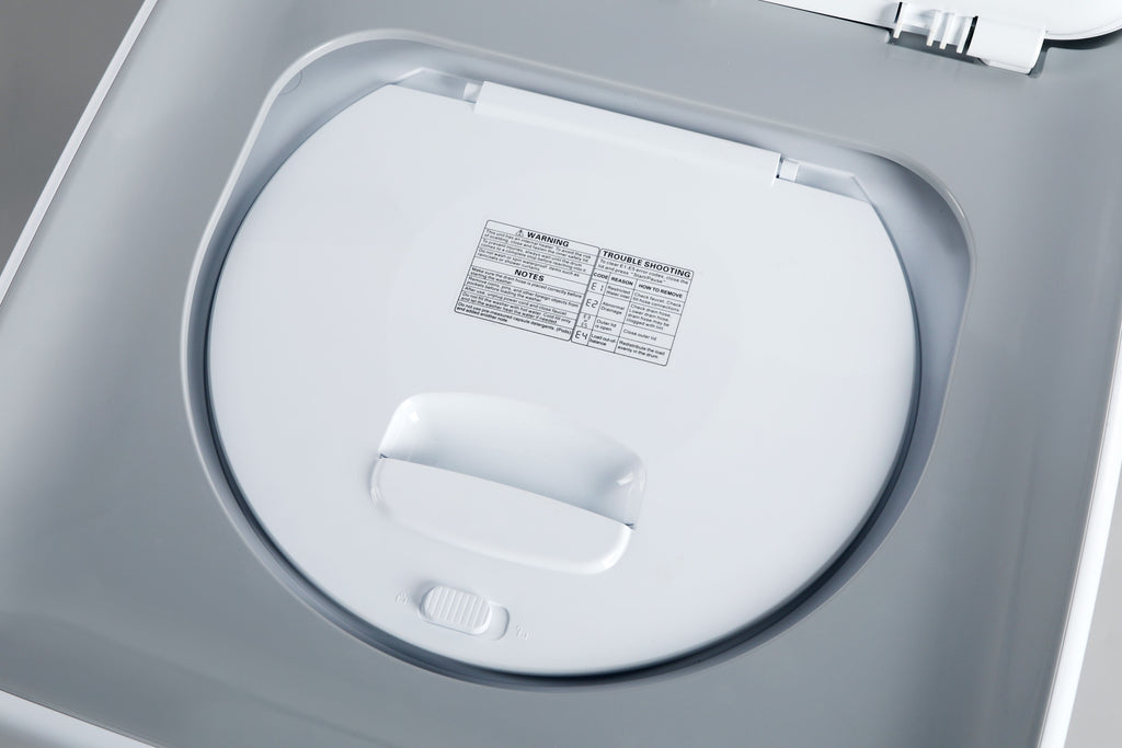 iWash 4.4Lbs Capacity Countertop AI Fully Automatic Compact Portable Washing Machine
