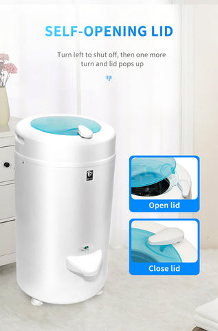 Image of Ninja 3200 RPM Portable Centrifugal Spin Dryer with High Tech Suspension System (Blue)