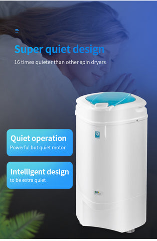 Image of Ninja 3200 RPM Portable Centrifugal Spin Dryer with High Tech Suspension System (Blue)