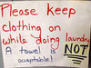 Laundry Room Etiquette or Why Should Get Your Own Portable Washer & Dryer