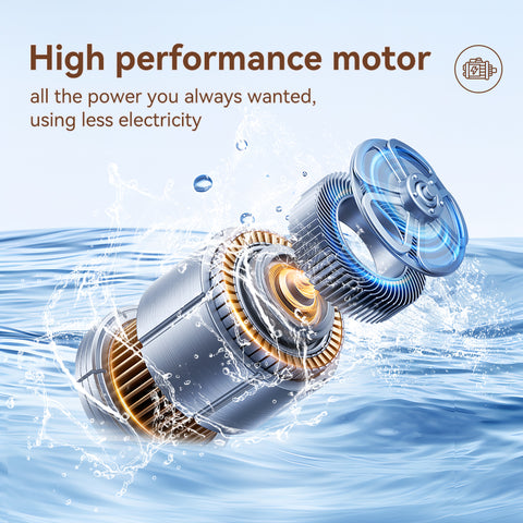 Image of iWash 4.4Lbs Capacity Countertop AI Fully Automatic Compact Portable Washing Machine