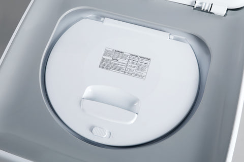 Image of iWash 4.4Lbs Capacity Countertop AI Fully Automatic Compact Portable Washing Machine