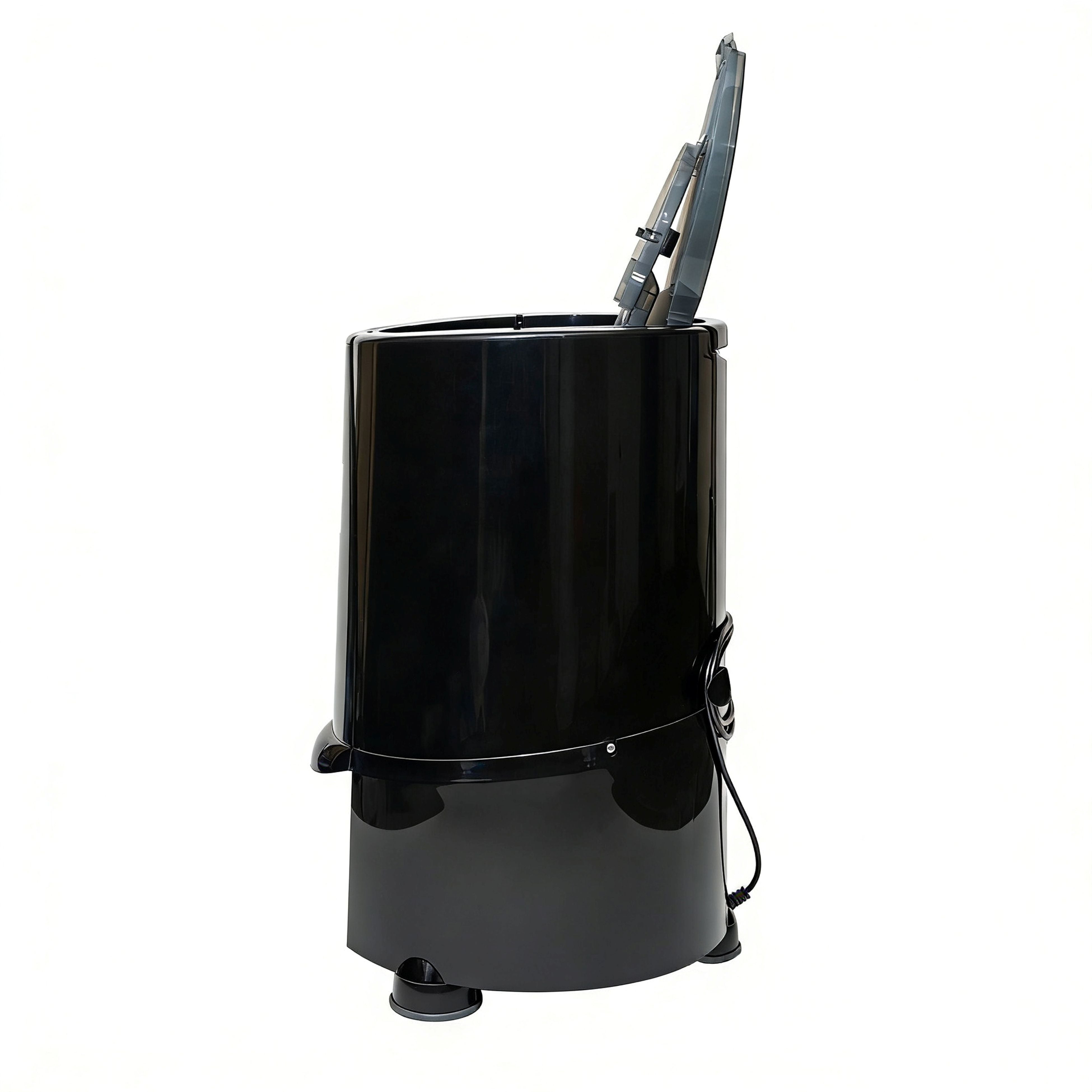 Nina Soft 1800 RPM Portable Centrifugal Spin Dryer with High Tech Suspension System (Black)