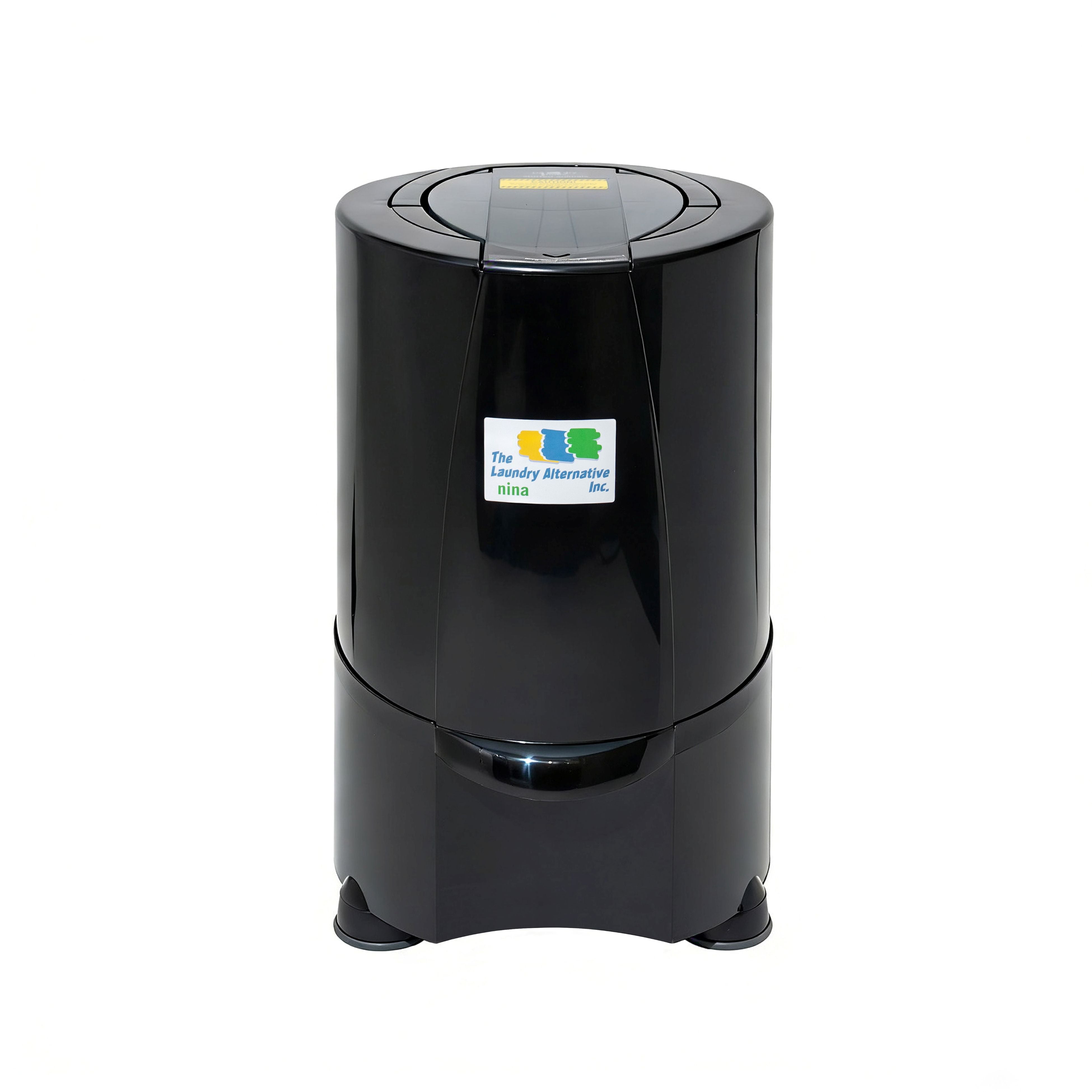 Nina Soft 1800 RPM Portable Centrifugal Spin Dryer with High Tech Suspension System (Black)