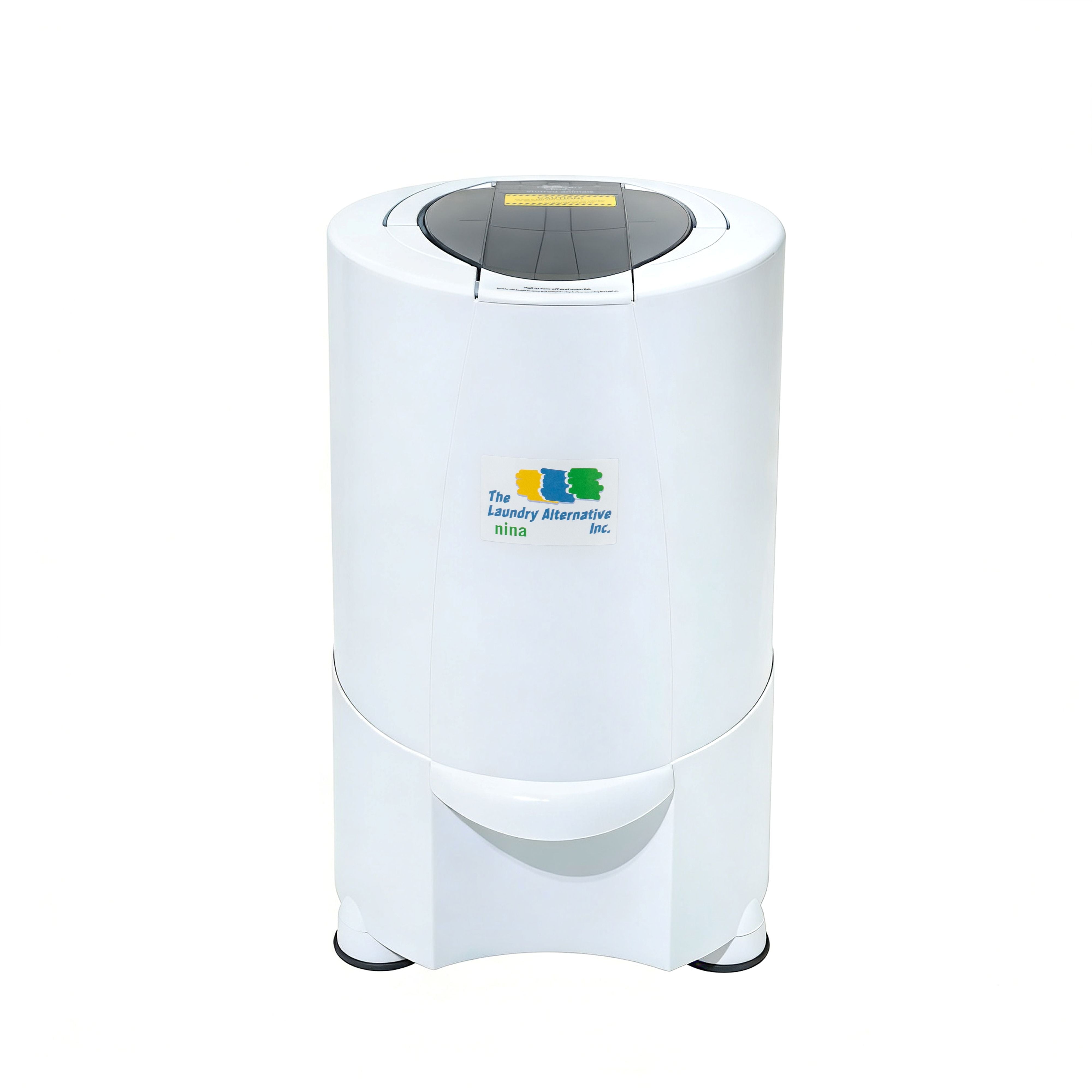 Nina Soft 1800 RPM Portable Centrifugal Spin Dryer with High Tech Suspension System (White)