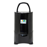 Nina Soft 1800 RPM Portable Centrifugal Spin Dryer with High Tech Suspension System (Black)