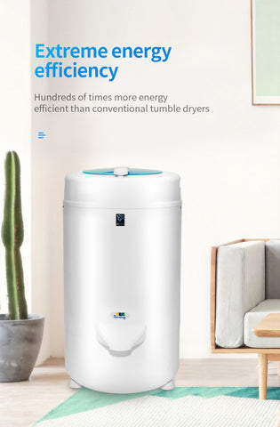 Image of Ninja 3200 RPM Portable Centrifugal Spin Dryer with High Tech Suspension System  (Blue)