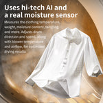 Beyond AI Portable Compact Lightweight Tumble Dryer White