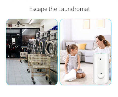 Image of Ninja 3200 RPM Portable Centrifugal Spin Dryer with High Tech Suspension System  (Blue)