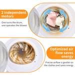 Beyond AI Portable Compact Lightweight Tumble Dryer White