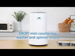 Drop! 4.4Lbs Compact Countertop Washing Machine and Spinner in One